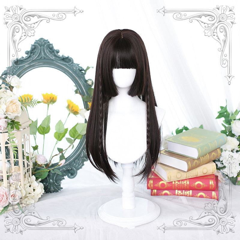 Review for lolita long straight black wig yv31371