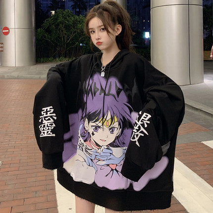 Jfashion vintage anime sweater YV4398