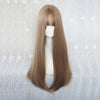 Cute long straight wig yv42162