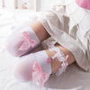 Lolita bow socks + leg ring yv31422