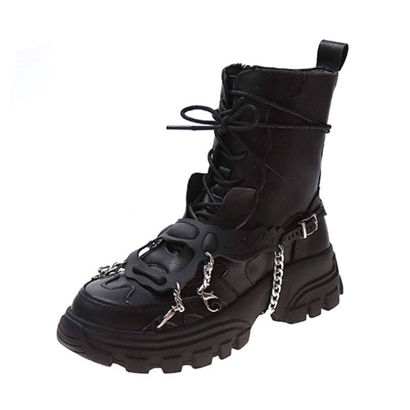 Black Martin boots yv46057