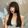 Japanese JK long straight wig yv30830