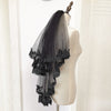 Halloween Dark Bridal Cos Lolly Veil YV42390