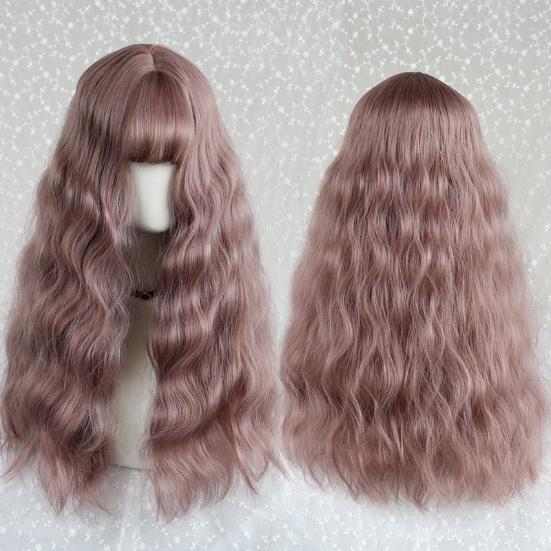 Cute wool long wig yv42042