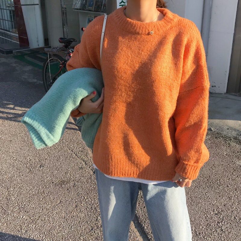 Korean fashion loose sweater yv42524