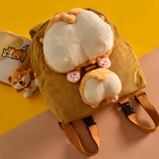 Cute corgi ass backpack yv42872