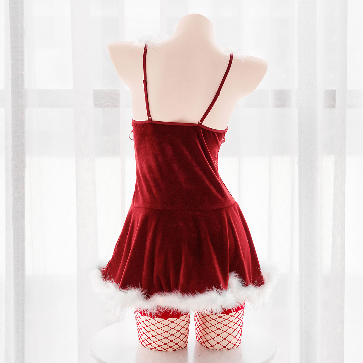 Sexy Christmas suspender dress yv46012