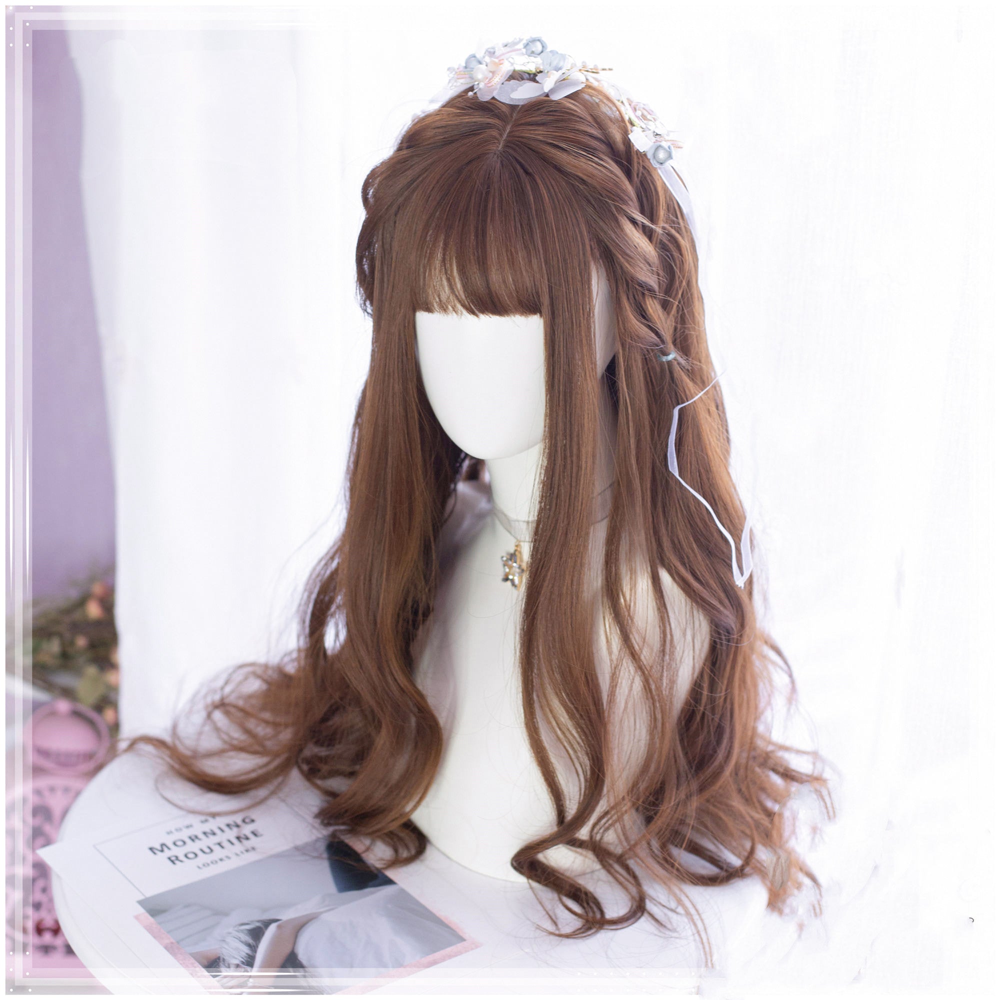 Lolita long curly wig yv30562