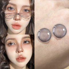 Blue contact lenses (two pieces) yv31175