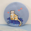 Cute love cat beret yv31388