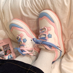 Jfashion cute pastel sneakers YV44444
