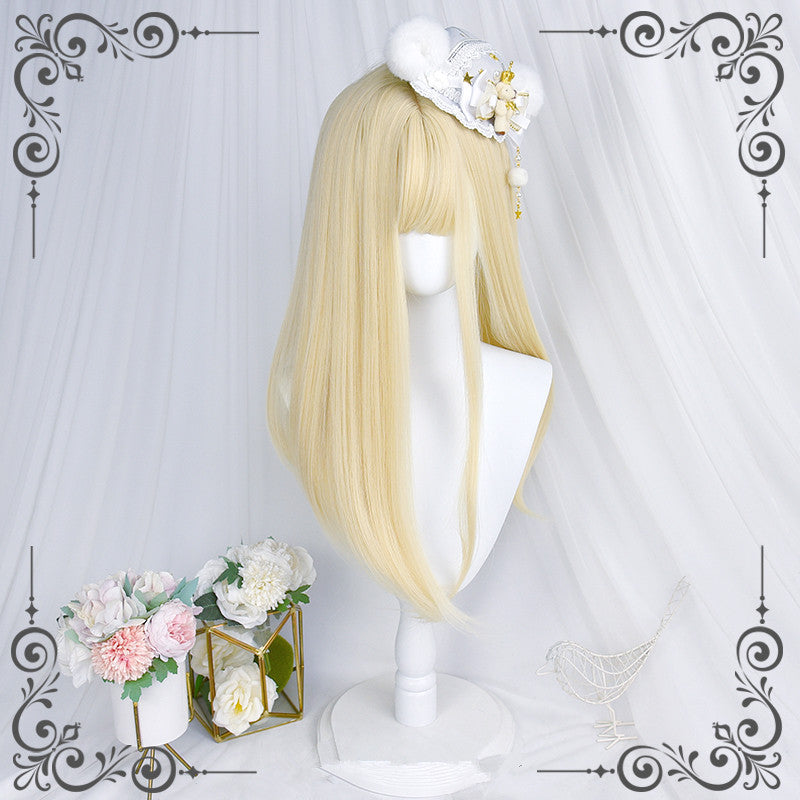 Lolita golden wig yv42789
