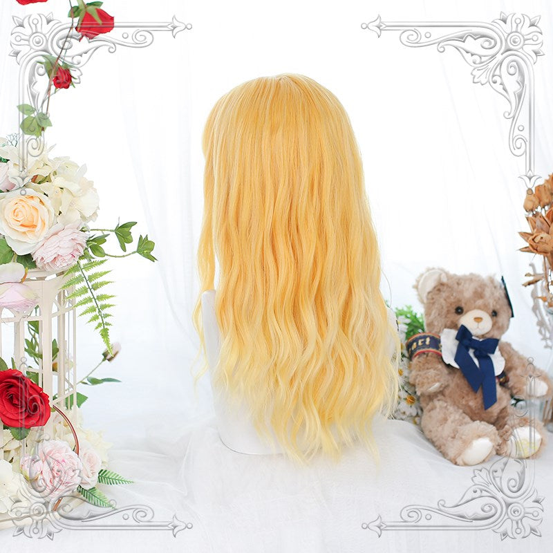 Lolita orange yellow wig YV30047