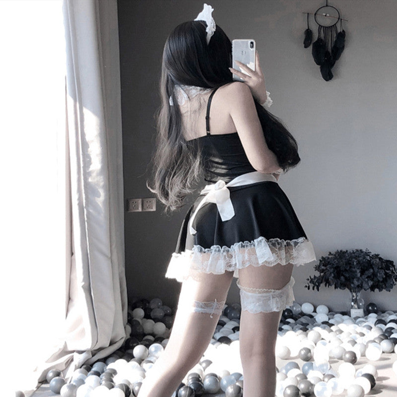 cosplay lace maid dress suit YV43754