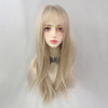 lolita blonde long straight wig yv30884