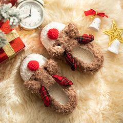 Christmas elk cotton slippers yv31341