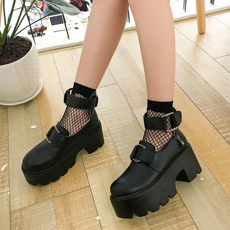Japanese cosplay platform shoes yv0141