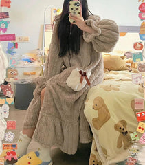Cute hooded nightdress yv31443