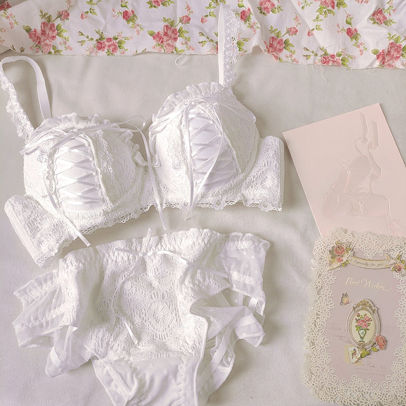 Lolita lace bow underwear set yv30499