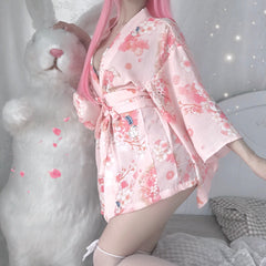 Japanese Sakura Kimono Pajamas yv30587