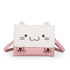 Cute cat shoulder bag YV43495