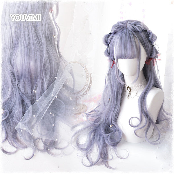 REVIEW FOR LOLITA GREY LONG ROLL WIG YV40911 main image 0