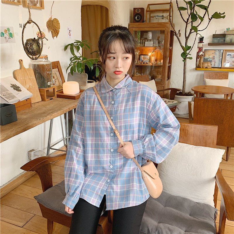 Korean literary style shirt YV90047