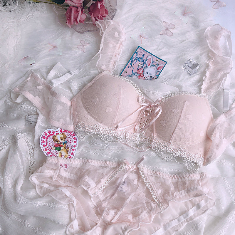Japanese heart underwear set yv30500