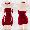 Christmas red sexy dress yv30505