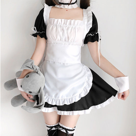 Black and white maid dress suit YV43761