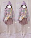 Japanese cute duckling knit sweater YV42572