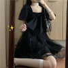 Lolita bow mesh princess dress yv30786