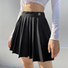 Letter Embroidery Pleated Skirt yv31007