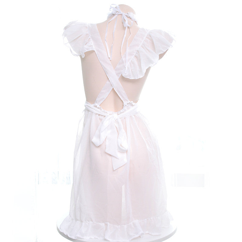 Bow tie maid dress nightdress yv42208