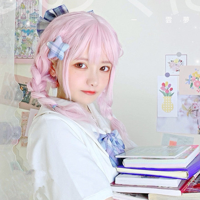 Japanese style lolita cute pink wig yv43110