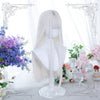 Lolita white long wig YV46089