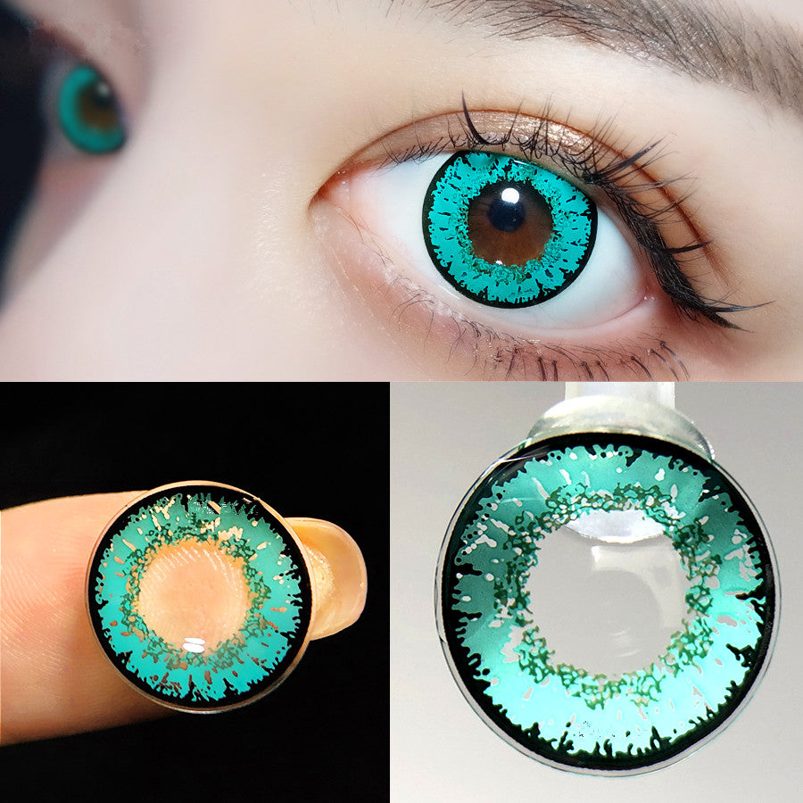 GREEN CONTACT LENS (TWO PIECE) YV21317