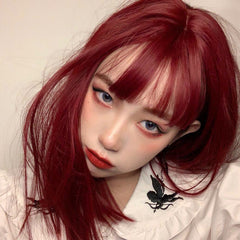 lolita wine red wig yv42750