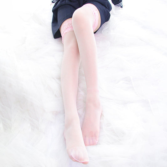 Japanese lace high stockings YV42213