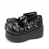 Punk cool girl chain shoes YV44428