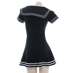 Japanese bow maid uniform dress yv42617