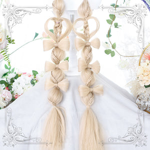Review for Lolita short wig + tiger clip ponytail yv30291
