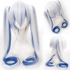 Snow Hatsune Double Ponytail cos wig YV42519