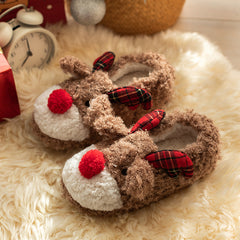 Christmas elk cotton slippers yv31341