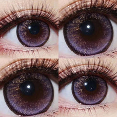 Purple contact lenses (two pieces) yv30936