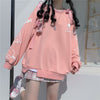 Japanese cute printed sweater yv31183