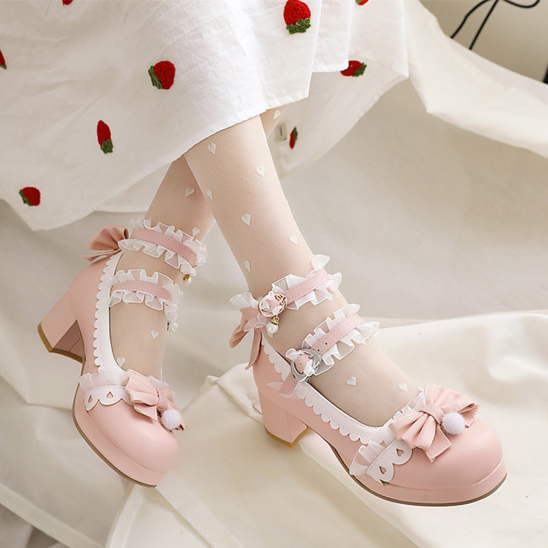Lolita platform mid-block heel shoes YV43810