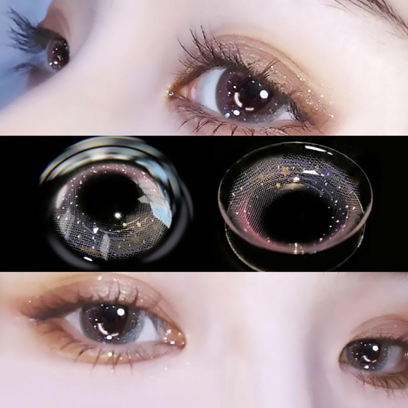 GALAXY CONTACT LENS (TWO PIECES) YC24107