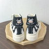 Cute cow high-top shoes yv46050