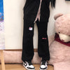 KT cat embroidery casual pants YV43655